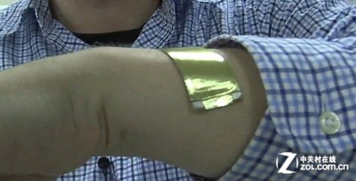 可實現(xiàn)任意彎曲 德媒放出柔性電池圖片