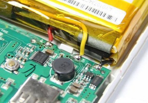 圖7:導線較短并且被固定住的電芯