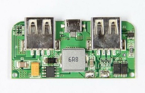 圖9:帶電芯保護功能的電路板
